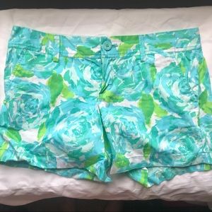 EUC Poolside Blue First Impressions Shorts Sz 10